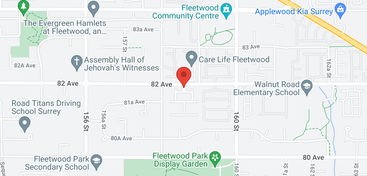 map of 63 15860 82 AVENUE